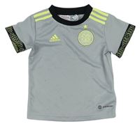 Světlešedé fotbalové tričko - Celtic zn. Adidas