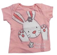 Ružové tričko s králikom