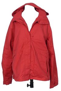 Dámska červená šušťáková funkčná bunda s kpucí Arctic Storm