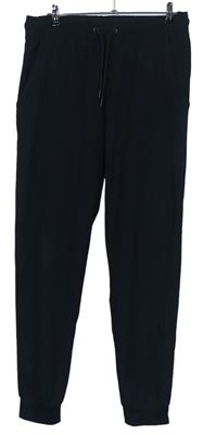 Pánske čierne šušťákové outdoorové nohavice Crane vel. 33-35
