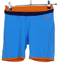 Dámske modro-oranžové športové kraťasy Gore