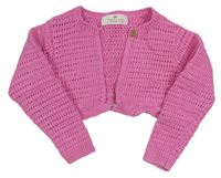 Ružové pletené bolerko zn. H&M