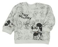 Biela mikina s Mickeym zn. George