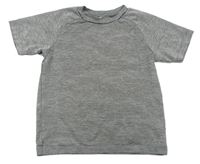 Sivé športové tričko