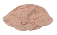 Ružový vzorovaný klobúk Matalan