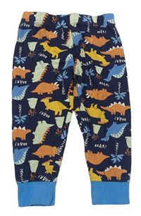 Tmavomodré pyžamové nohavice s dinosaurami zn. Mothercare