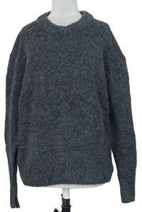 Dámsky sivý vlnený sveter zn. H&M