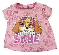 Ružové tričko so Skye Nickelodeon