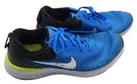 Pánské modro-černé ultralehké botasky s logom Nike vel. 44