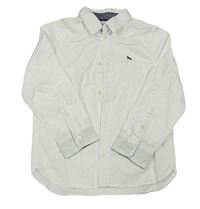 Biela košeľa s výšivkou zn. H&M