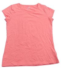 Neónově ružové tričko H&M