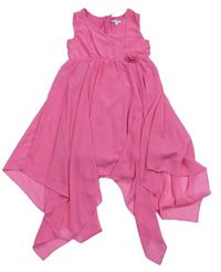 Ružové šaty s kvietkom C&A