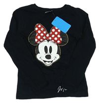 Čierne tričko s Minnie zn. Disney
