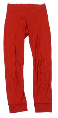 Červené pyžamové nohavice H&M