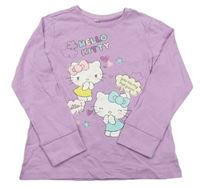 Lila tričko s Hello Kitty C&A