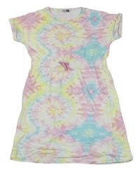 Farebné batikované bavlnené šaty zn. Pep&Co