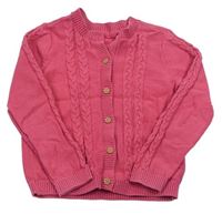Ružový prepínaci ľahký sveter zn. Mothercare