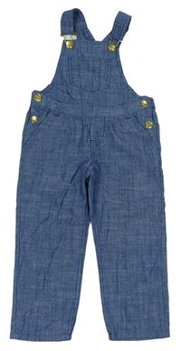 Modré rifľové na traké nohavice H&M
