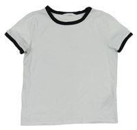Bielo-čierne tričko Primark
