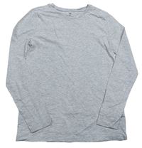 Sivé melírované tričko zn. H&M
