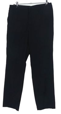 Pánske čierne spoločenské nohavice zn. H&M