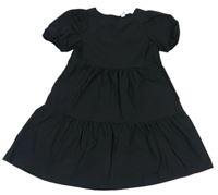 Čierne šušťákové šaty H&M