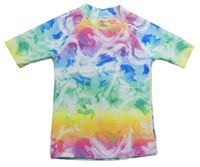 Farebné UV tričko s jednorožcami Next