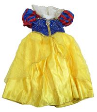 Kostým - Žluto-modré šaty - Sněhurka zn. Disney