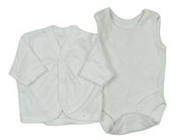 2set - Biele body + biele prepínaci tričko