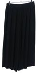 Dámské černé plisované culottes kalhoty Manguun 