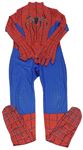 Kostým - Červeno-modrý vzorovaný overal - Spiderman