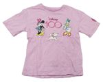 Růžové tričko s Disney F&F