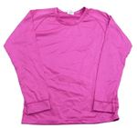 Neonově růžové sportovní funkční triko Crane