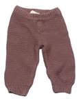 Béžové pletené kalhoty Lupilu