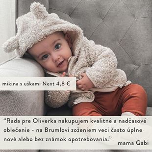 Mikina s uškami Next - 4,8 €