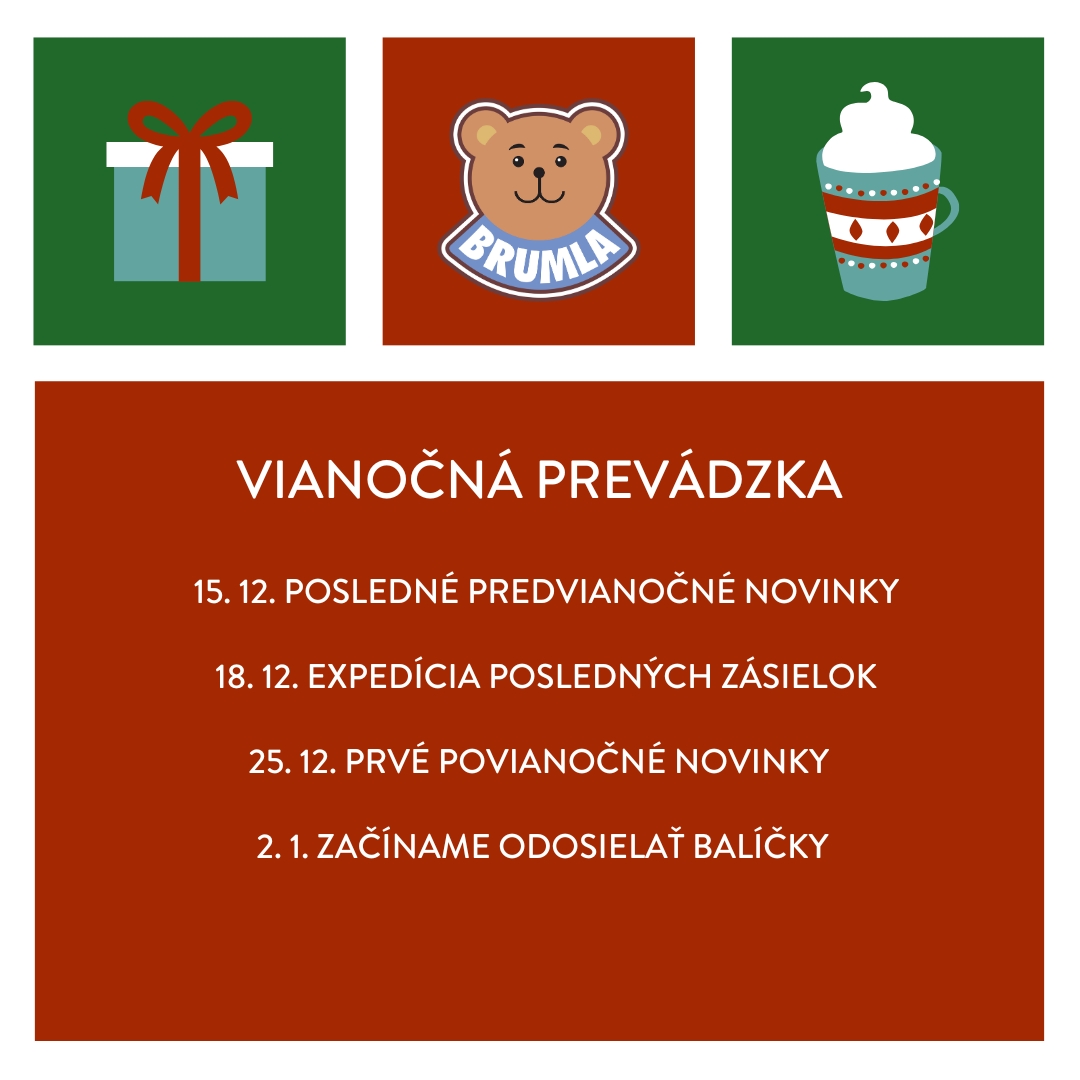 Prevádzka v priebehu Vianoc 2025