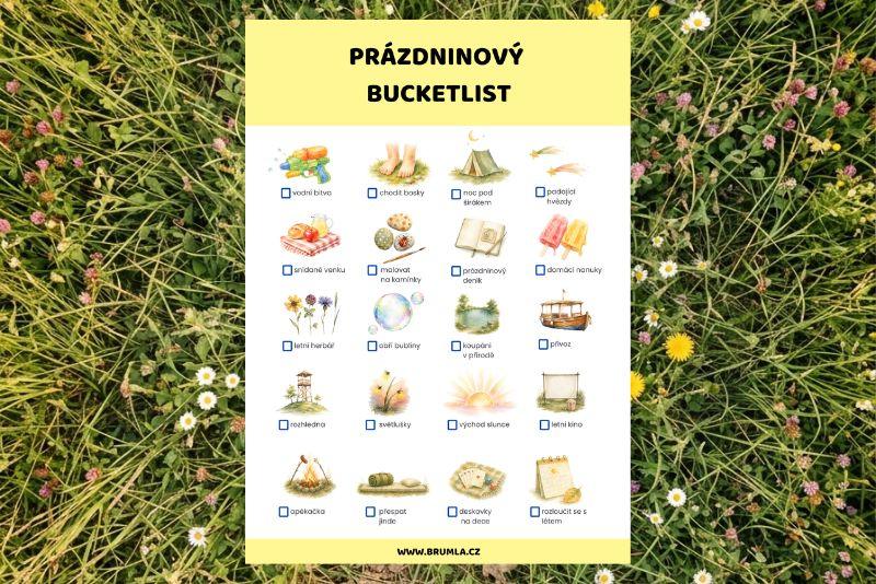 Prázdninový bucket list