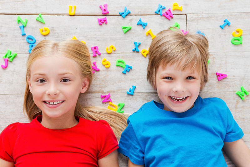 Dievča a chlapec