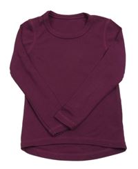 Tmavovínové spodné tričko TCM