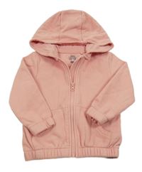 Svetloružová prepínaci mikina s kapucňou F&F