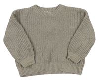 Béžový trblietavý sveter zn. H&M