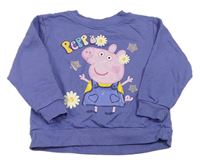 Fialová mikina s Peppou
