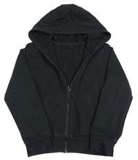 Čierna prepínaci mikina s kapucí zn.George