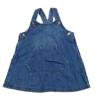 Modré rifľové na traké šaty LC Waikiki