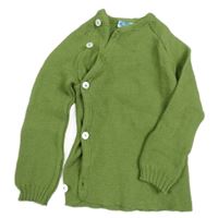 Zelený prepínaci sveter