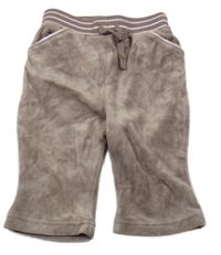 Hnedé zamatové flare tepláky s nápisom Next