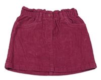 Fuchsiová menšestrová sukňa Lily & Dan