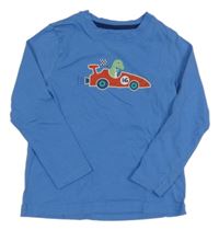 Modré tričko s autom a dinem Lupilu