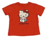 Červené tričko s Hello Kitty H&M