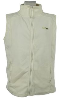 Dámská smetanová fleecová propínací vesta Stooker 